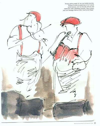 MJ Levy Dickson sorts through her work MJ Levy Dickson sorts through her work