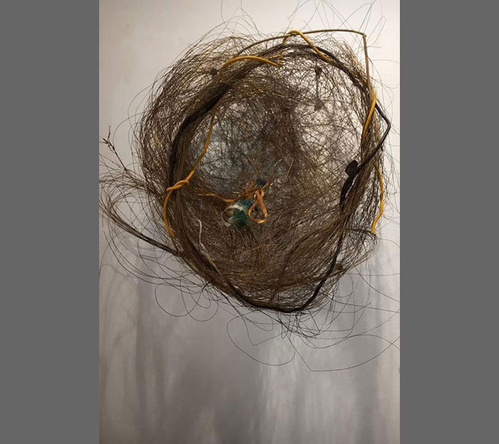 <em>Weaving the Nest of Our Story,</em> 'My Circus, My Monkeys,' Pepper House, Kochi, India, 2019