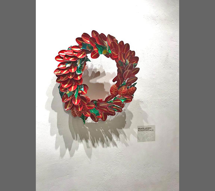 <em>A Spoonful of Comfort and Joy</em>, Wreath Interpretations, New York, 2019
